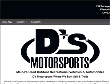 Tablet Screenshot of godmotorsports.com